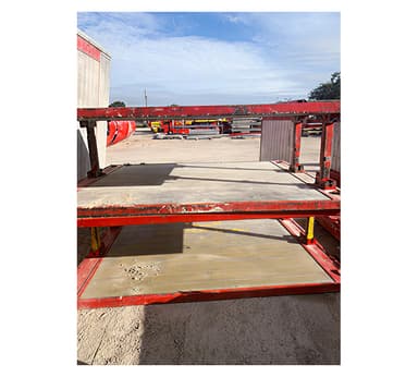 Escudo de aluminio con marco de acero - 6' x 8'