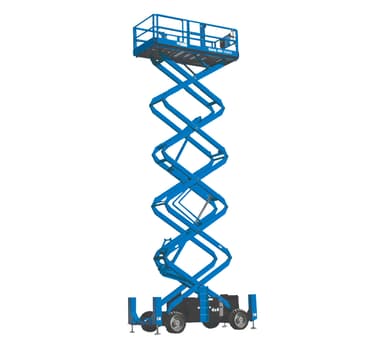 43' Rough Terrain Scissor Lift - Diesel