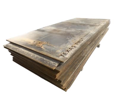Placa de acero de 1" - 6' x 10'
