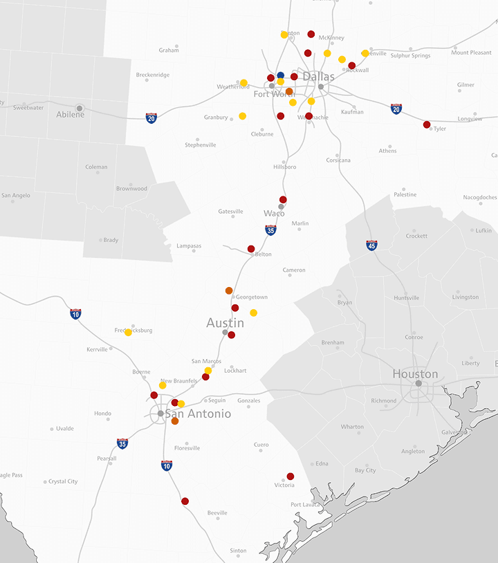 Texas First Rentals Locations in Texas | Equipment, Safety & Supply